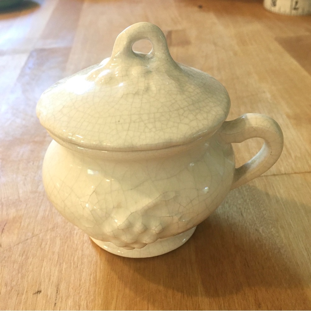 Jelly/Sugar Jar with Lid